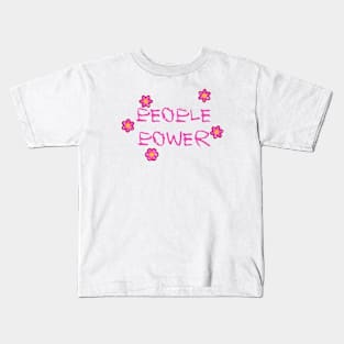 People Power - Activist Protest Kids T-Shirt